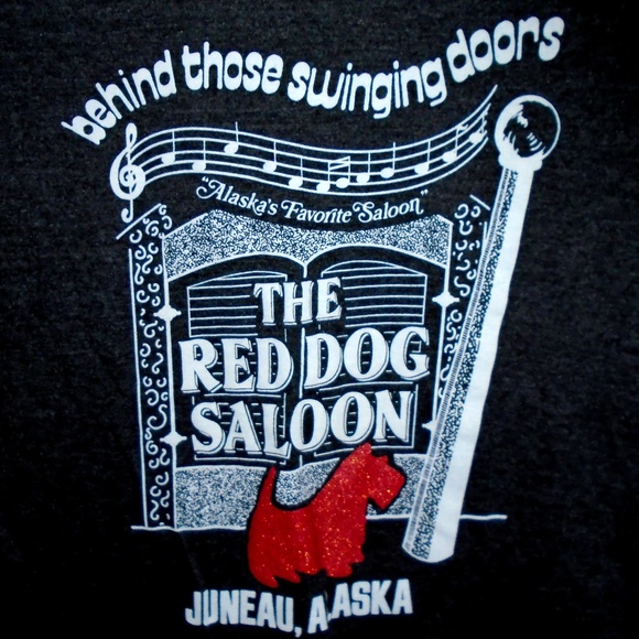Red Dog Saloon Tops - 💥 Red Dog Saloon Juneau Alaska Vintage Tee💥